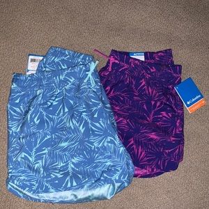 Lot of 2 Columbia shorts